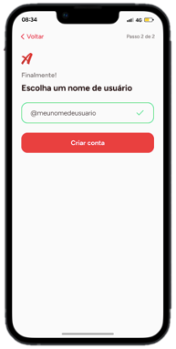 Pagamento pelo app